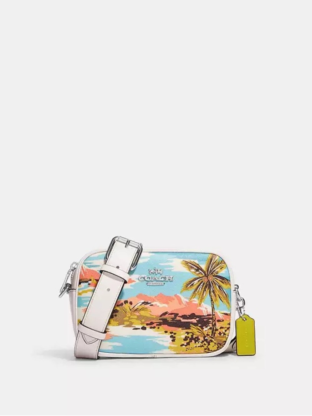 COACH Women’s Mini Jamie Camera Bag Crossbody Purse With Hawaiian Print BNWT 👜